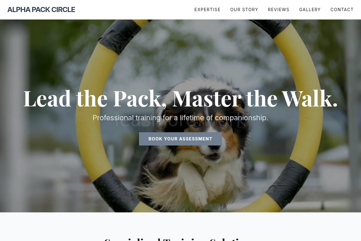 Kennel Dog Training