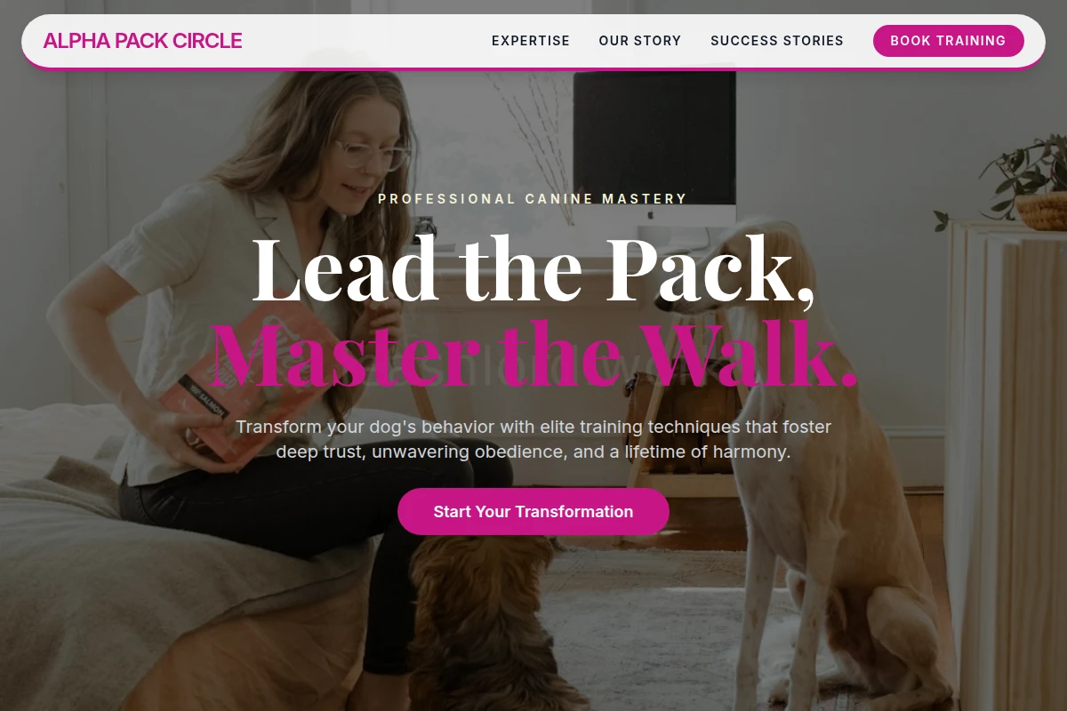 Kennel Dog Training