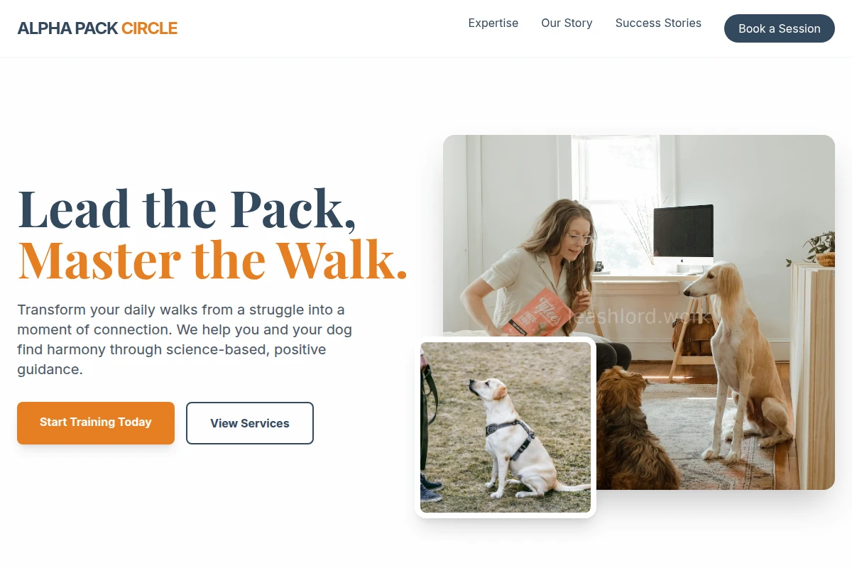 Heel Dog Training