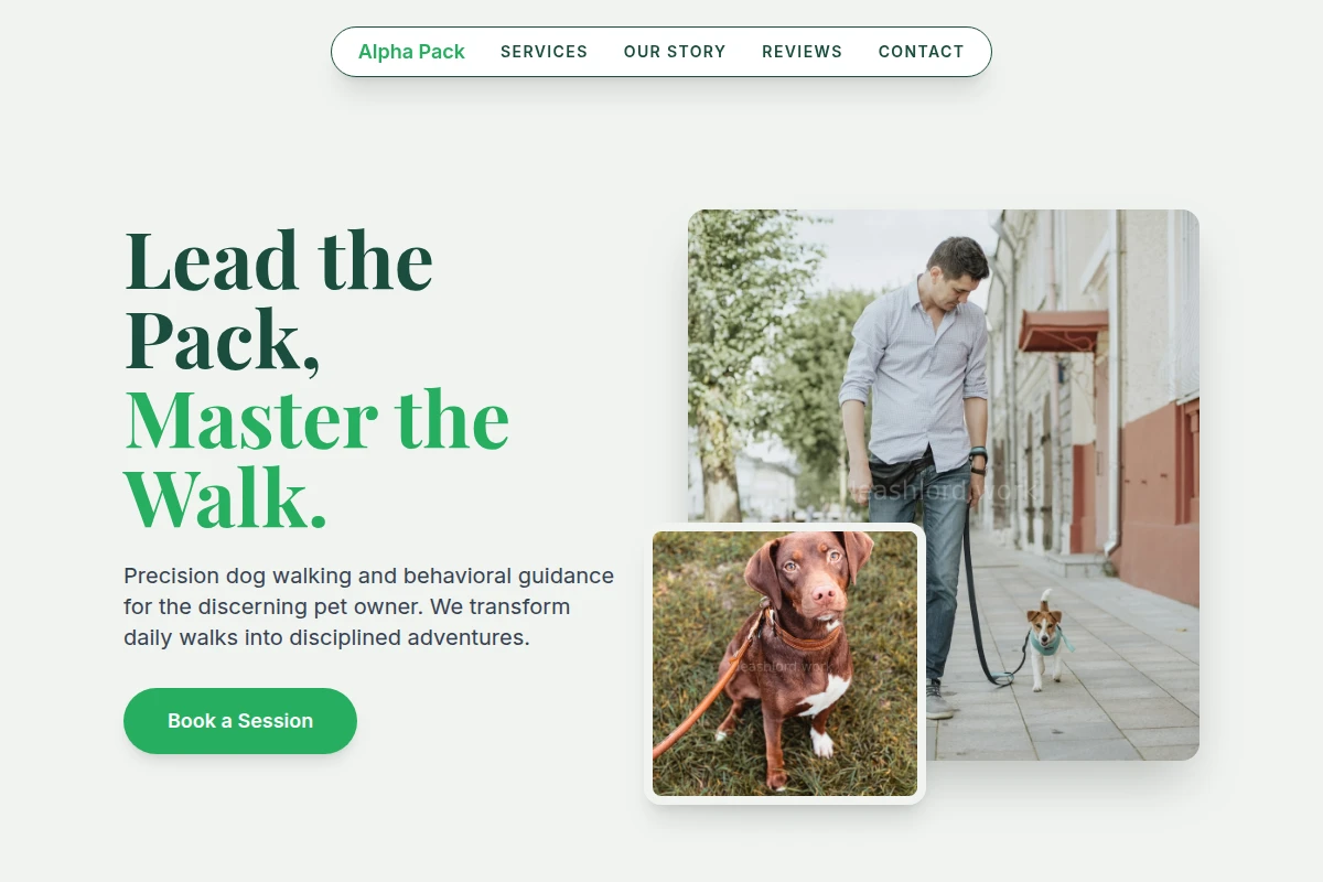 Heel Dog Walking