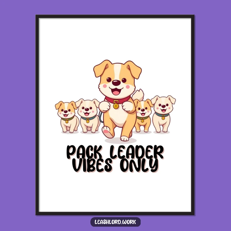 Funny Dog Walker Pack Digital Art: Instant Charming Download