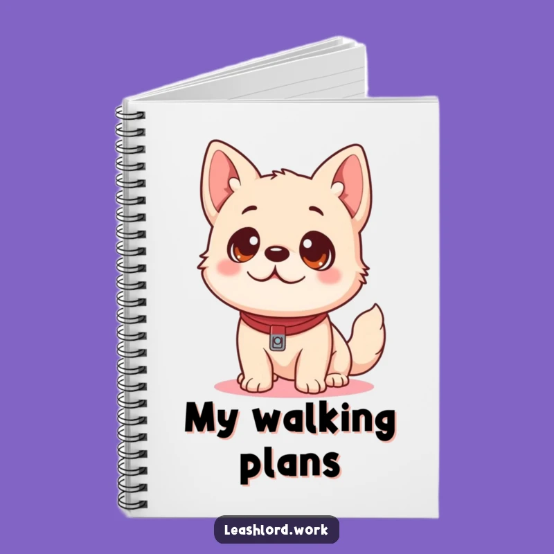 Funny Dog Leash Notebook: Playful Pup Journal, Perfect Gift Writer